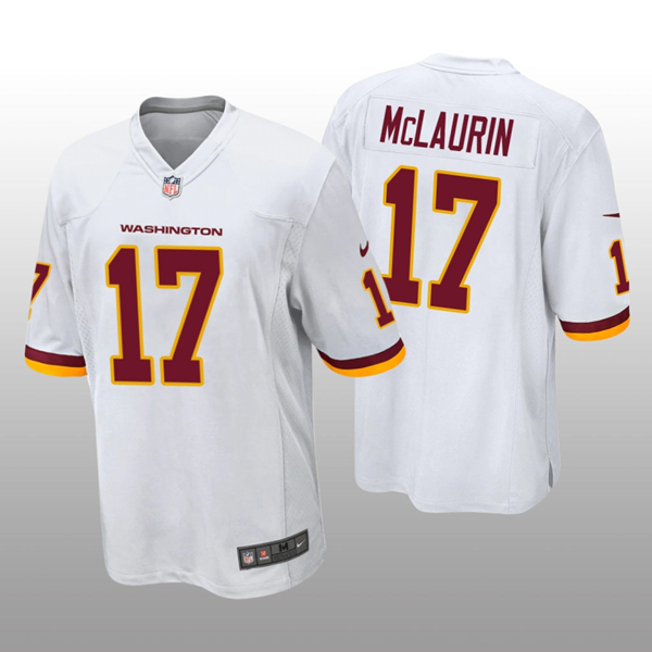 Men's Washington Football Team White #17 Terry McLaurin Vapor Untouchable Limited Stitched NFL Jersey